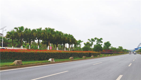 奉节县生态工业园滨湖路A段道路工程