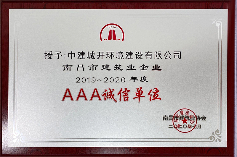  2019年-2020年南昌市建筑业企业