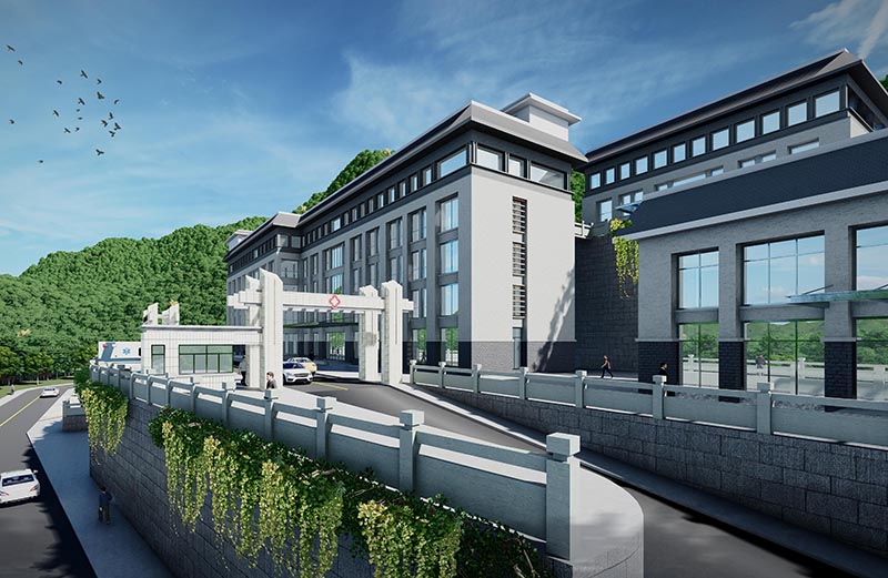 巴东县沿渡河镇中心卫生院医疗业务综合楼及